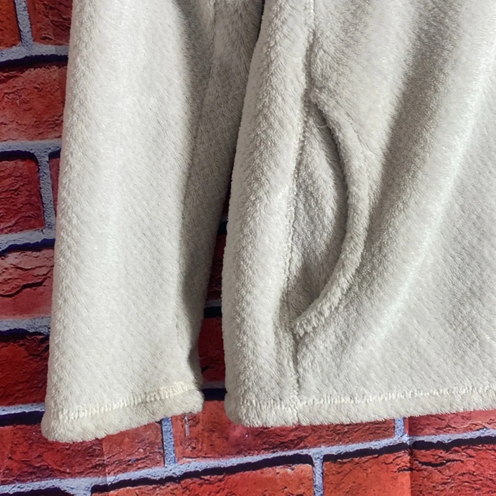 PATAGONIA Youth Re-Tool Snap-T PolarTec White Pullover Fleece 65585 Girl's Large